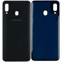 [b2538] COPRIBATTERIA BACK COVER PER SAMSUNG GALAXY A205 A20 NERO