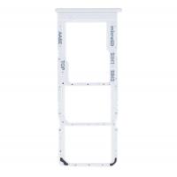 [b2400] CARRELLO SIM TRAY PER SAMSUNG GALAXY A135 A13 / A137 BIANCO