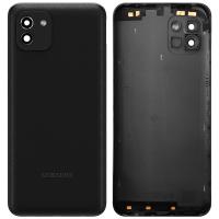 [b1961] COPRIBATTERIA BACK COVER PER SAMSUNG GALAXY A03 A035G NERO