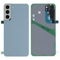 [b4197] COPRIBATTERIA BACK COVER SERVICE PACK PER SAMSUNG GALAXY S906 S22 PLUS CON VETRO FOTOCAMERA BLU