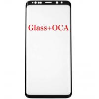 [b3889] VETRO GLASS + OCA PER SAMSUNG GALAXY G965 S9 PLUS NERO