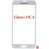 [b3549] VETRO GLASS + OCA PER SAMSUNG GALAXY J700 J7 2017 BIANCO