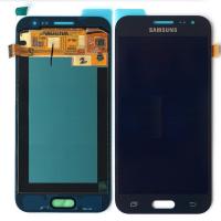 [b3410] TOUCH SCREEN DISPLAY ORIGINALE PER SAMSUNG GALAXY J200 J2 2015 NERO