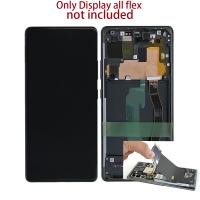 [b3577] TOUCH SCREEN DISPLAY PER SAMSUNG GALAXY G770 S10 LITE CON FRAME SMONTATO DAL TELEFONO GRADO A NERO