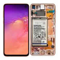 [b3899] TOUCH SCREEN DISPLAY ORIGINALE PER SAMSUNG GALAXY G970 S10E ROSA