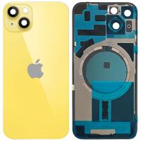 [a1910] SCOCCA COPRIBATTERIA BACK COVER CON FRAME PER APPLE IPHONE 14 GIALLO