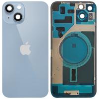 [a1931] SCOCCA COPRIBATTERIA BACK COVER CON FRAME PER APPLE IPHONE 14 PLUS BLU