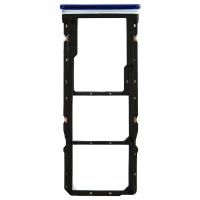 [t314] CARRELLO SIM PER XIOAMI REDMI NOTE 8 SIM TRAY BLU