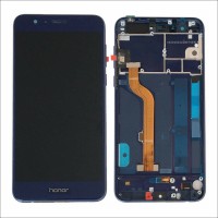 [f634] TOUCH SCREEN DISPLAY PER HONOR 8 BLU CON FRAME