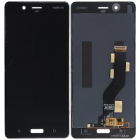 [c158] TOUCH SCREEN DISPLAY NERO PER NOKIA 8