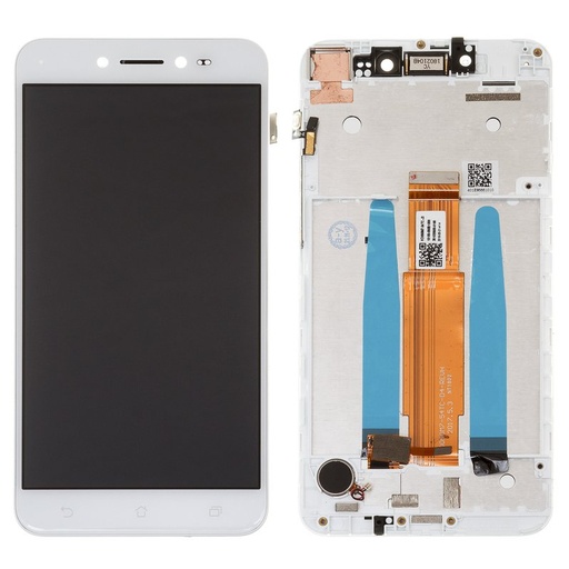 [o226] TOUCH SCREEN DISPLAY PER ASUS ZB501KL CON FRAME BIANCO A007