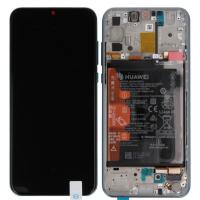 [f1826] TOUCH SCREEN DISPLAY ORIGINALE PER HUAWEI P SMART S Y8P AQX-LX1 CON FRAME BREATHING CRYSTAL