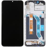 [y805] TOUCH SCREEN DISPLAY PER REALME 6i CON FRAME NERO