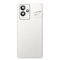 [y1265] COPRIBATTERIA BACK COVER PER REALME GT 2 PRO CON VETRO FOTOCAMERA BIANCO SERVICE PACK