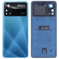 [t880] COPRIBATTERIA BACK COVER PER XIAOMI POCO X4 PRO 5G BLU