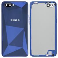 [y1589] COPRIBATTERIA BACK COVER PER OPPO A5 BLU