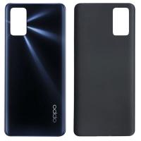 [y1598] COPRIBATTERIA BACK COVER PER OPPO A52 NERO