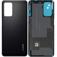 [y1673] COPRIBATTERIA BACK COVER PER OPPO A55 4G NERO