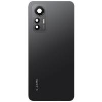 [t1199] COPRIBATTERIA BACK COVER ORIGINAL PER XIAOMI MI 12 LITE 5G CON VETRO FOTOCAMERA NERO