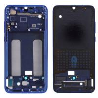 [t1568] FRAME SUPPORT LCD DISPLAY PER XIAOMI MI 9 LITE BLU