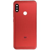 [t1609] COPRIBATTERIA BACK COVER PER XIAOMI MI A2 LITE / REDMI 6 PRO ROSSO