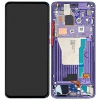 [t1849] TOUCH SCREEN DISPLAY PER XIAOMI POCO F2 PRO CON FRAME (SERVICE PACK) VIOLA