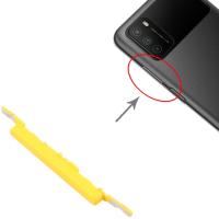 [t1961] TASTO VOLUME PER XIAOMI POCO M3 GIALLO