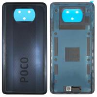 [t2031] COPRIBATTERIA BACK COVER PER XIAOMI POCO X3 / POCO X3 NFC NERO