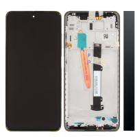 [t2033] TOUCH SCREEN DISPLAY PER XIAOMI POCO X3 / X3 NFC CON FRAME (SERVICE PACK) NERO