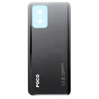 [t2055] COPRIBATTERIA BACK COVER PER XIAOMI POCO X3 GT NERO