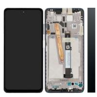 [t2088] TOUCH SCREEN DISPLAY ORIGINALE PER XIAOMI POCO X3 PRO CON FRAME (SERVICE PACK) NERO