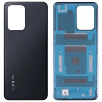 [t2097] COPRIBATTERIA BACK COVER PER XIAOMI POCO X4 GT NERO