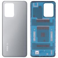 [t2101] COPRIBATTERIA BACK COVER PER XIAOMI POCO X4 GT SILVER