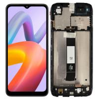 [t2586] TOUCH SCREEN DISPLAY PER XIAOMI REDMI A2 / A2+ CON FRAME (SERVICE PACK) NERO