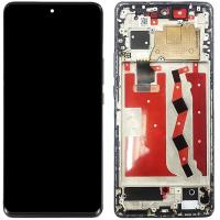 [f2003] TOUCH SCREEN DISPLAY ORIGINALE PER HUAWEI NOVA 10 ORIGINAL CON FRAME NERO