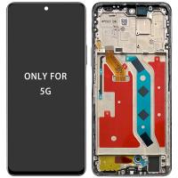 [f2037] TOUCH SCREEN DISPLAY ORIGINALE PER HUAWEI HONOR MAGIC 4 LITE 5G ANY-NX1 ORIGINAL CON FRAME NERO