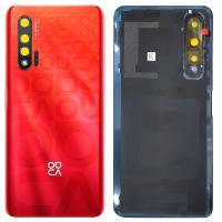 [f2264] COPRIBATTERIA BACK COVER PER HUAWEI NOVA 6 ORIGINAL ROSSO