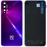 [f2346] COPRIBATTERIA BACK COVER PER HUAWEI NOVA 5T ORIGINAL CON VETRO FOTOCAMERA VIOLA