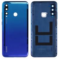 [f2511] COPRIBATTERIA BACK COVER PER HUAWEI P SMART PLUS 2019 ORIGINAL AURORA BLU