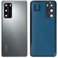 [f2582] COPRIBATTERIA BACK COVER PER HUAWEI P40 AAA SILVER