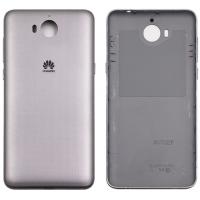 [f2709] COPRIBATTERIA BACK COVER PER HUAWEI Y5 Y6 2017 ORIGINAL NERO