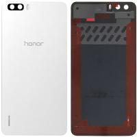 [f2733] COPRIBATTERIA BACK COVER PER HUAWEI HONOR 6 PLUS CON VETRO FOTOCAMERA BIANCO