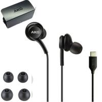 [r319] CUFFIE Earphones GP-OAU021AMDBW SAMSUNG AKG TYPE-C NERO