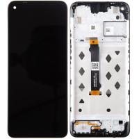 [h185] TOUCH SCREEN DISPLAY PER MOTOROLA MOTO G9 POWER XT2091 CON FRAME NERO