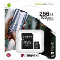 [r332] MICROSD KINGSTON CANVAS Select Plus 256GB CLASS10 UHS-I ADAPTER SDCS2