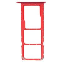 [f4705] CARRELLO SIM TRAY PER HUAWEI VIEW 10 LITE ROSSO