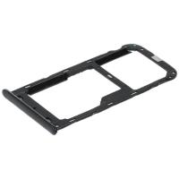 [f4804] CARRELLO SIM TRAY PER HUAWEI HONOR 6C PRO NERO