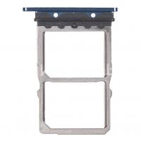 [f4818] CARRELLO SIM TRAY PER HUAWEI MATE 20 BLU