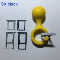 [f4868] CARRELLO SIM TRAY PER HUAWEI HONOR 5X NERO