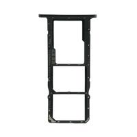 [f4978] CARRELLO SIM TRAY PER HUAWEI Y5 2019 NERO